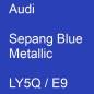 Preview: Audi, Sepang Blue Metallic, LY5Q / E9.